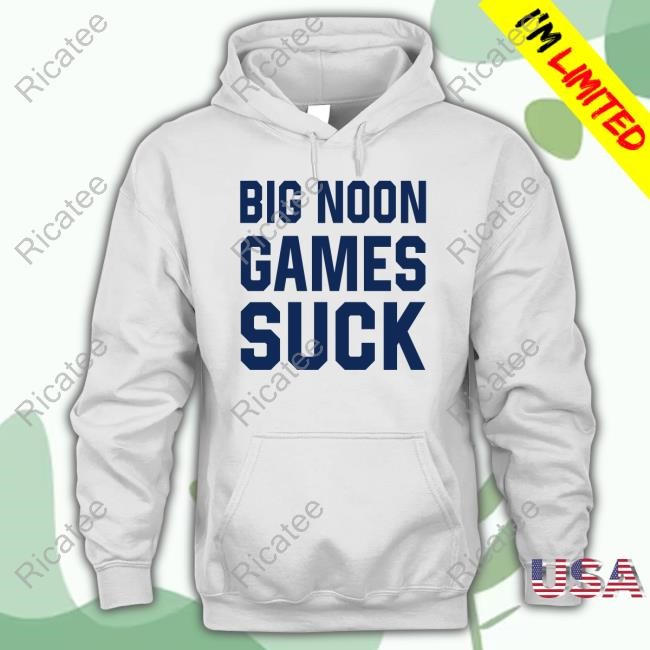 Big Noon Games Suck Long Sleeve Jeremy Birmingham Big Noon Games Suck Long Sleeve