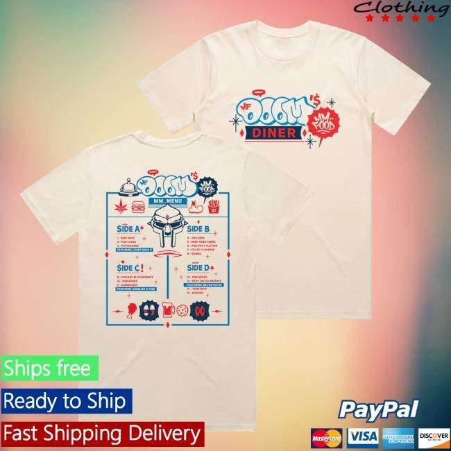 Gasdrawls Merch Mf Doom Doom’S Diner T-Shirt Gasdrawls Merch Mf Doom Doom’S Diner Sweaters
