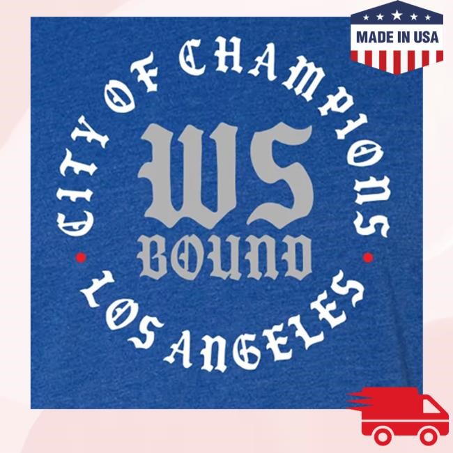 Pantone 294 Merch City Of Champions Ws Bound Royal Shirt