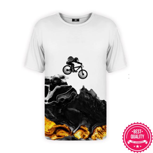 Paint Pour Biker Shirt