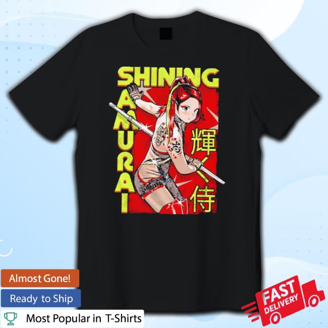 Hikaru Shida Shining Samurai Anime Shirt