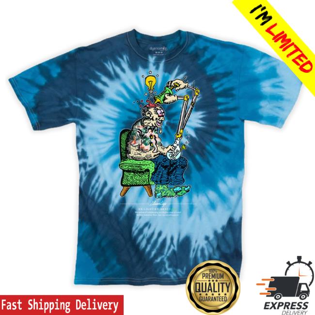 Stonerdays Enlightenment Tie Dye Shirts Blue