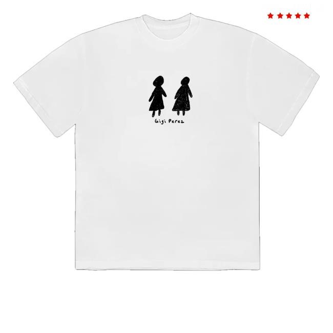 Gigi Perez Merch Shop Store Official Gigi Perez Logo White New Shirt
