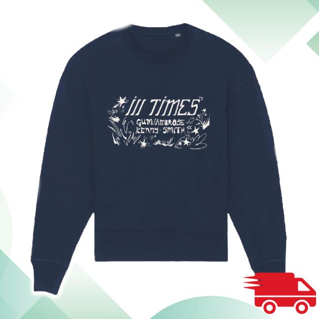 Original Gum/Ambrose "Ill Times" New Shirt Navy Lo Fi Merchandise Shop