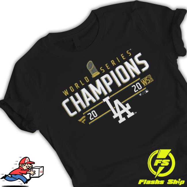2020 World Series Dodgers shirt