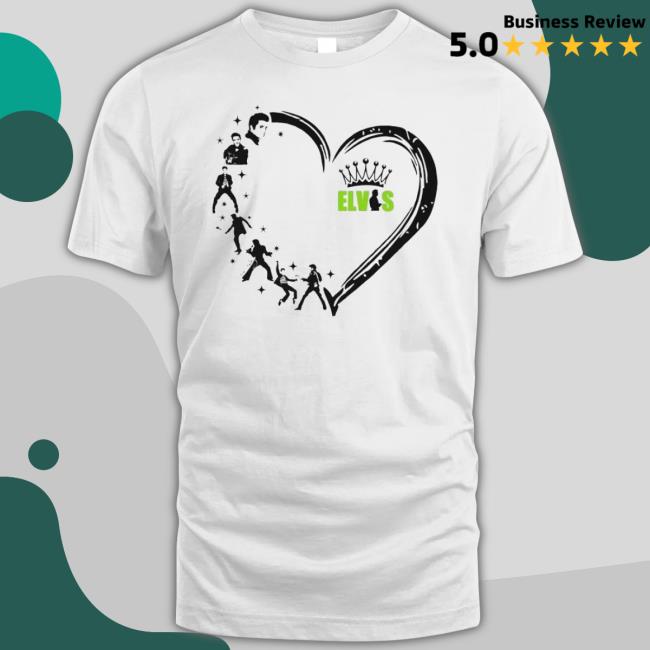 King Elvis Presley Heart 2023 Shirt
