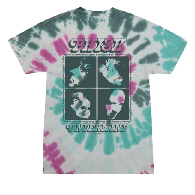 Phish Dry Goods Merch Shop Store The Undermind Tomorrow's Song Tie Dye Hoodie