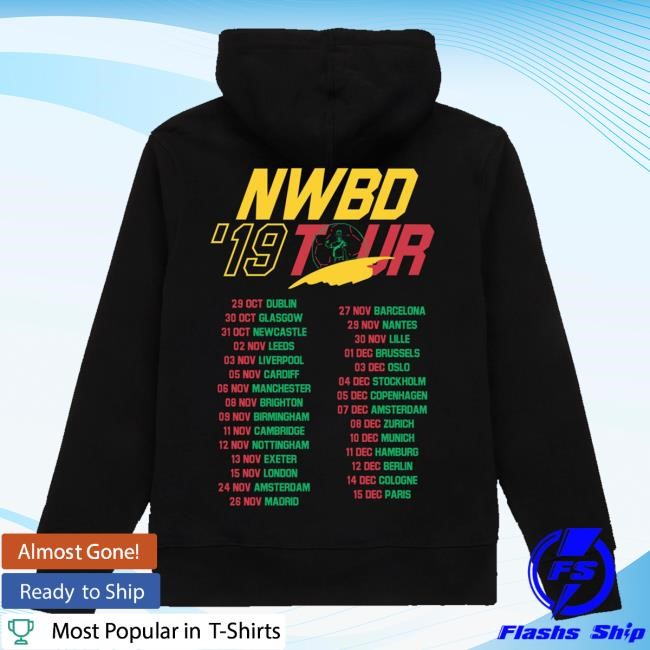 Official Loyle Carner Merch Store Nwbd 2019 Tour Long Sleeve Shirt Loyle Carner Merch Store Nwbd 2019 Tour Shirts