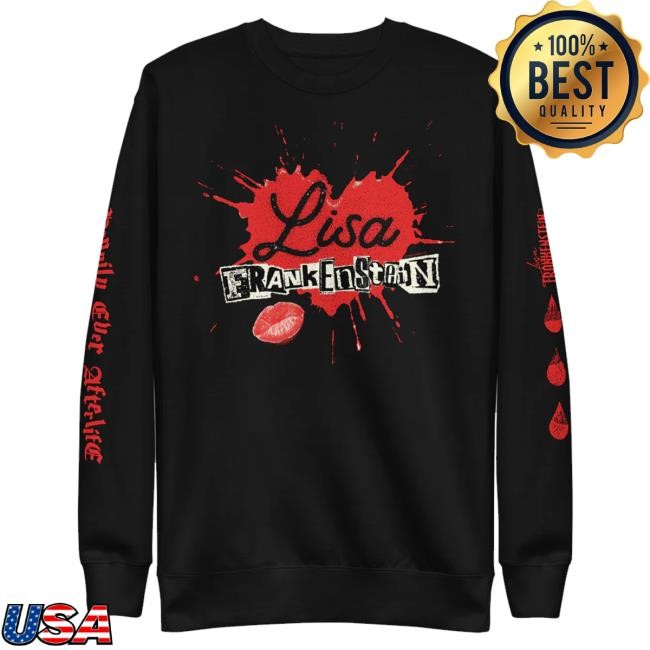 Nbc Store Merch Lisa Frankenstein Sweatshirt Official Nbc Store Merch Lisa Frankenstein Funny Shirt