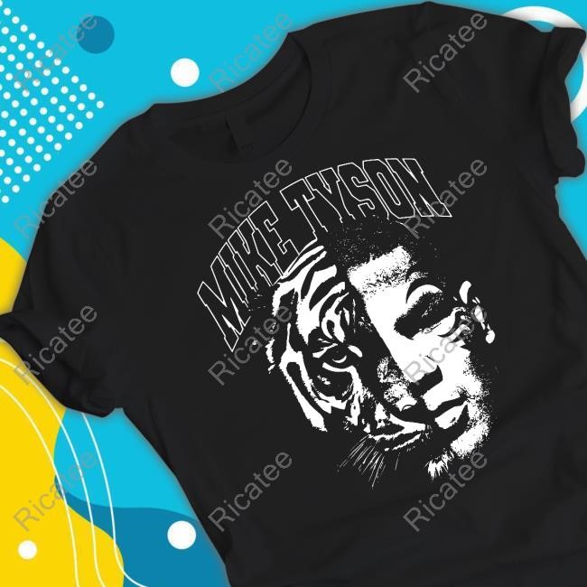 Mike Tyson Merch Tyson Tiger Split Hoodie