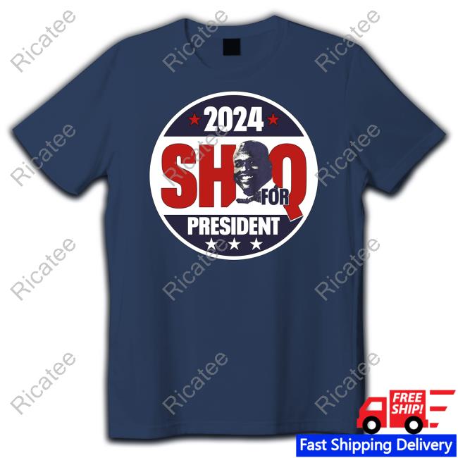 Essentiallysports 2024 Shaq For President Shirt