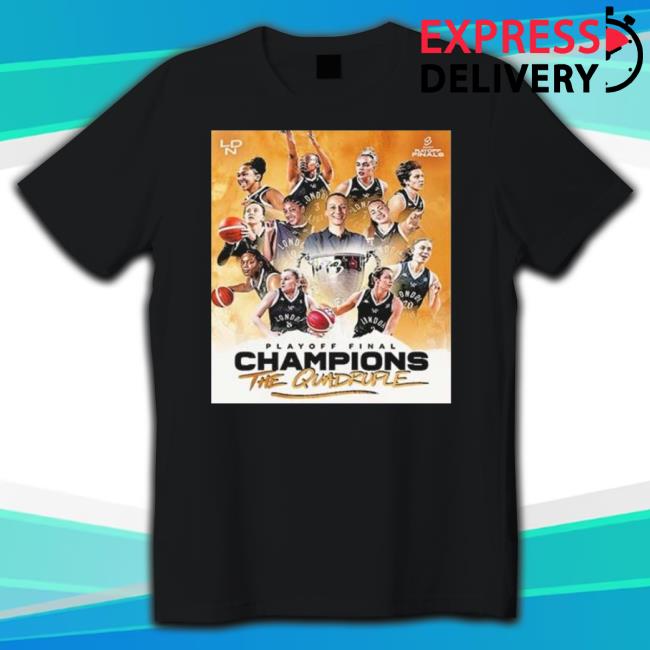 Trending 2024 Playoff Final Champions Are London Lions For 4-Peat Hoodie