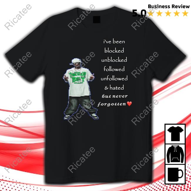 I've Been Blocked Unblocked Followed Unfollowed & Hated But Never Forgotten Sweatshirt