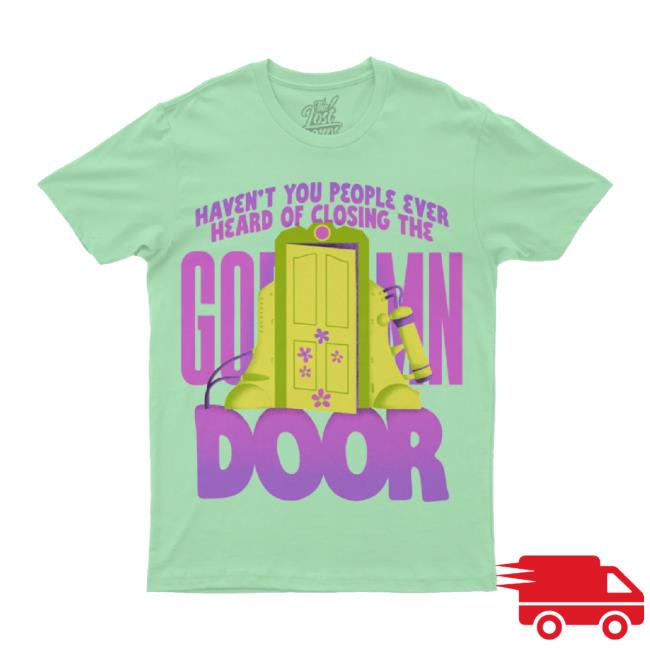 Trending The Lost Bros Merch Store Closing The Door Tee - Mint Lostbrostradingco Shop