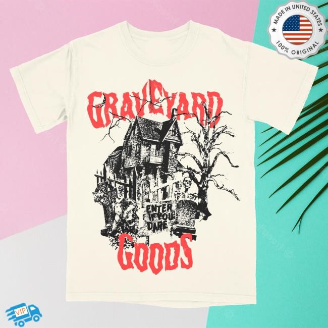 Official Graveyard Goods Merch A Dark, Damp House T-Shirt