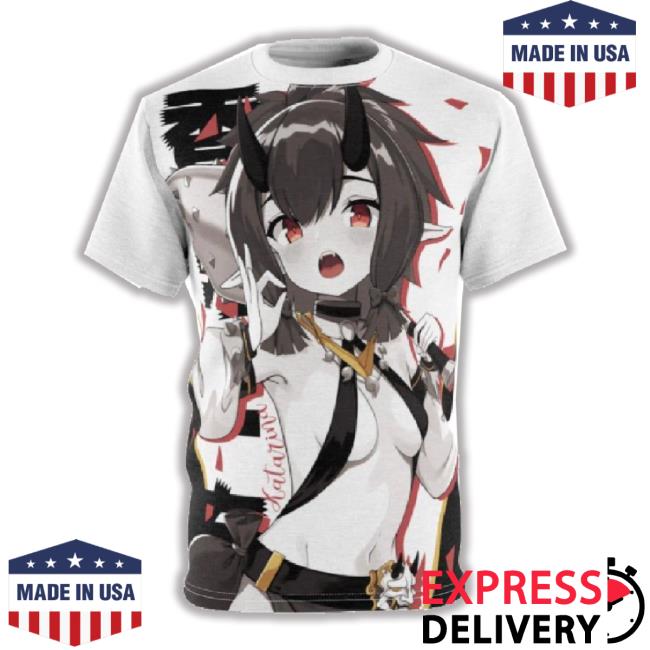 Katarina B&W Anime Manga Unisex Aop Cut & Sew 3D Sweatshirt