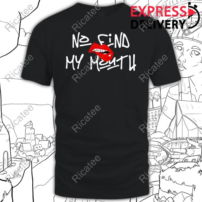 Bellanaija No Find My Mouth Angel Shirts