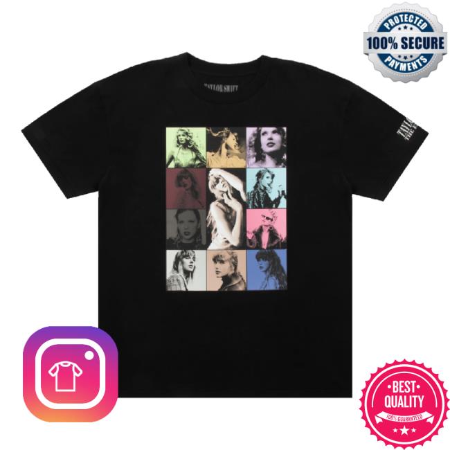 Original Taylor Swift The Eras Ii Tour Black Shirts Taylorswift Shop