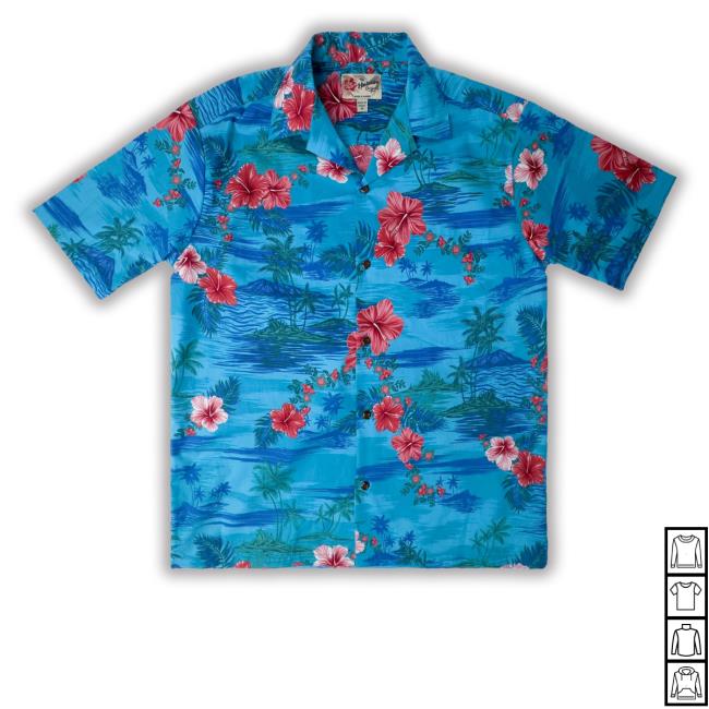Island Escape Aloha Long Sleeve T Shirt