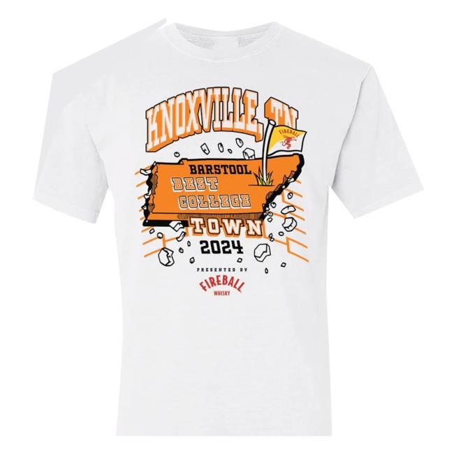 Barstoolsports Store Best College Town Knoxville T-Shirt