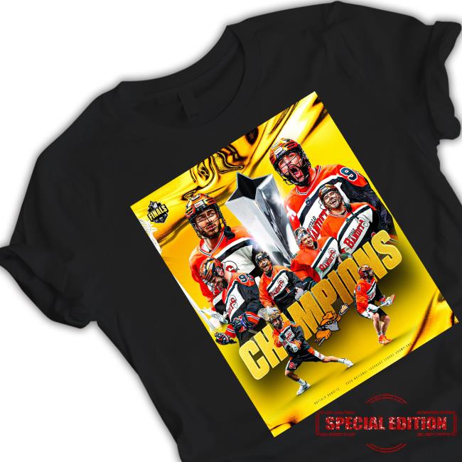 National Lacrosse League 2023 Champions Buffalo Bandits Team Shirt