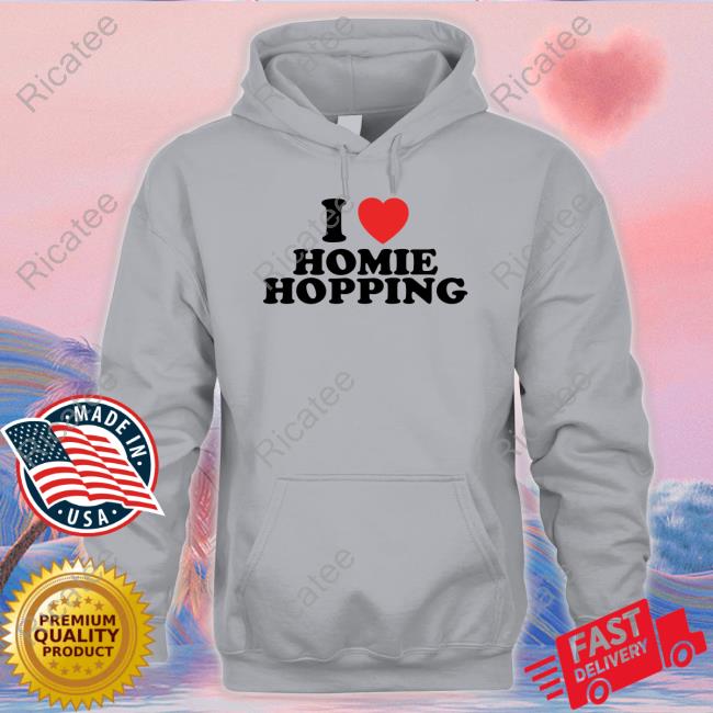 Moximimi Store I Love Homie Hopping Crewneck Sweatshirt