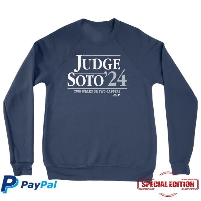 Official Breakingt Merch Judge Soto '24 Hoodie