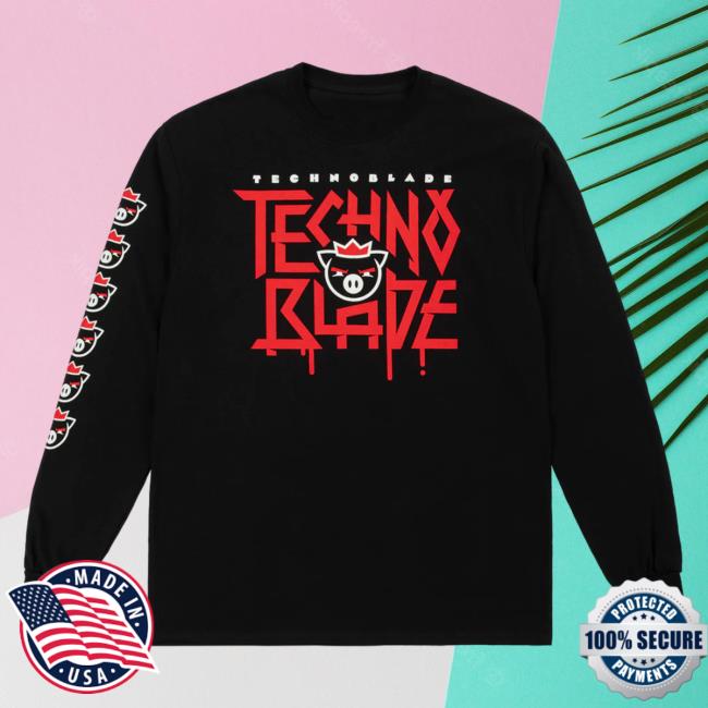 Official Technoblade Merch Store Shop Technoblade Agro Long Sleeve