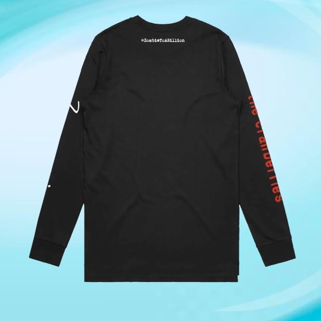 The Cranberries Merch Store Shop Zombie Black Hoodie Sweatshirt