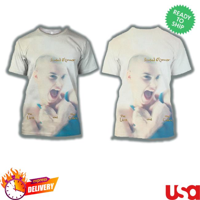 Sinéad O’Connor The Lion And The Cobra – Emonshop 3D Tee Shirt