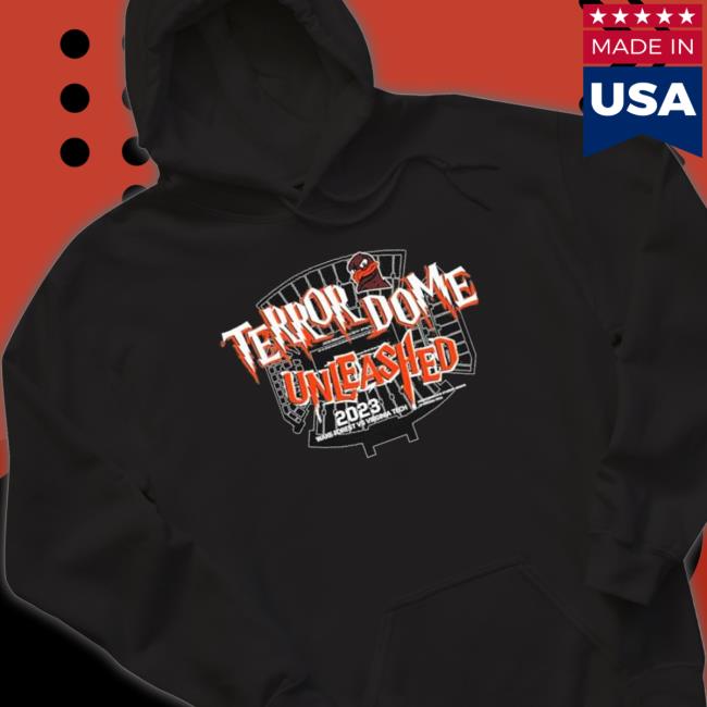 Virginia Football Maroon Effect Terror Dome Unleashed T-Shirt