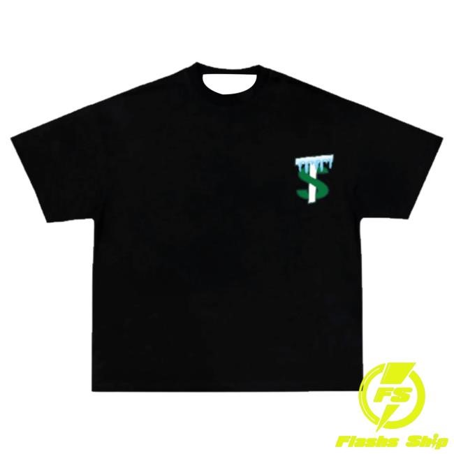 Original Suburb Talks Merch Store Elf On The Shelf Black Crewneck Sweatshirt