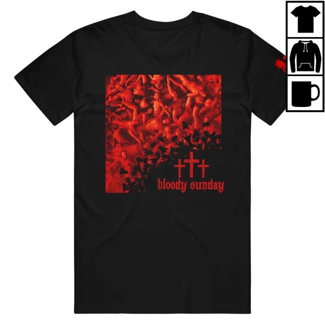 Violent J Bloody Sunday Black Tee Shirt