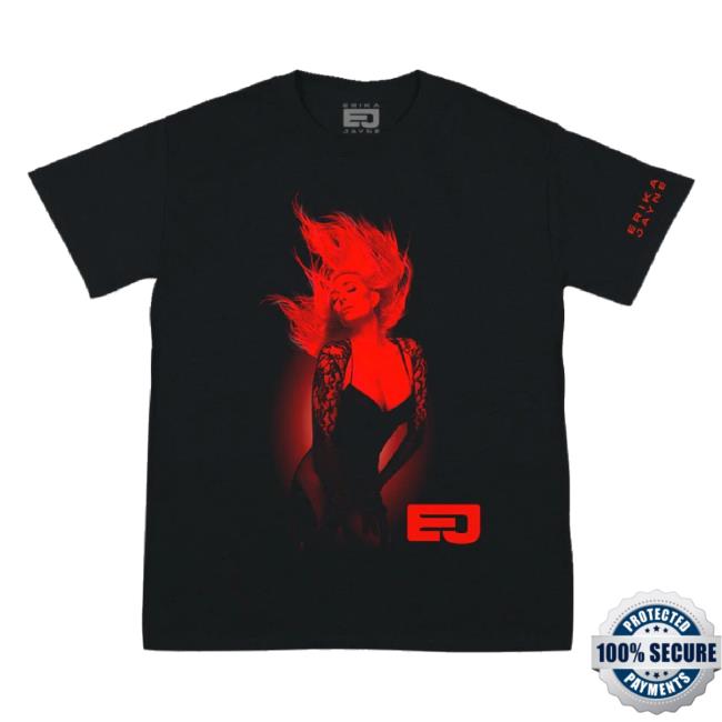 Trending Erika Jayne Merch Erika Jayne Red Light Black Shirts Officialmusicandmerch Shop