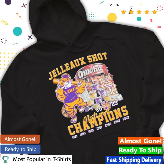 Lsu Tigers Jelleaux Shot Omaha National Champions 2023 Shirt