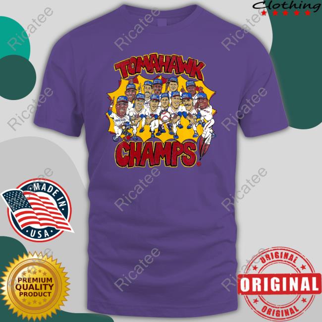 Vintage 1991 Atlanta Braves Tomahawk Champs Sweatshirt