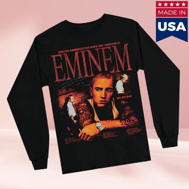 Official Eminem Online Store Encore 20Th Anniversary Sweater