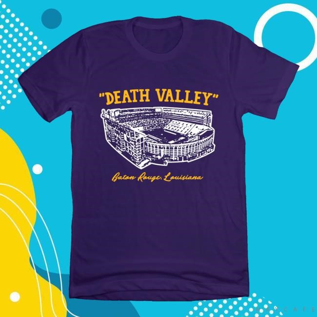 Limited Oldschoolshirts Merch Store Death Valley Baton Rouge Tee