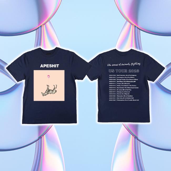 Trending Born Loser Srecords Merch Store The Sound Of Animals Fighting - Apeshit Tour T-Shirt Bornlosersrecords Shop