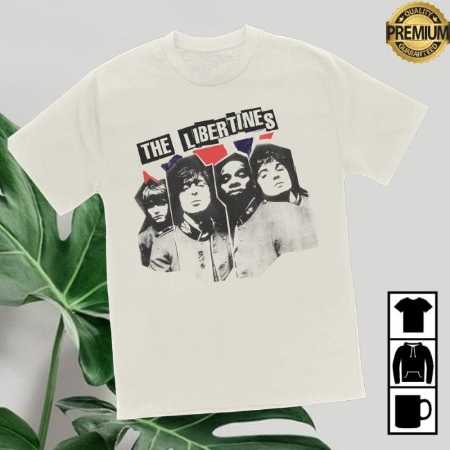 Official The Libertines Merch Store Rip Flag Xerox Funny Shirt
