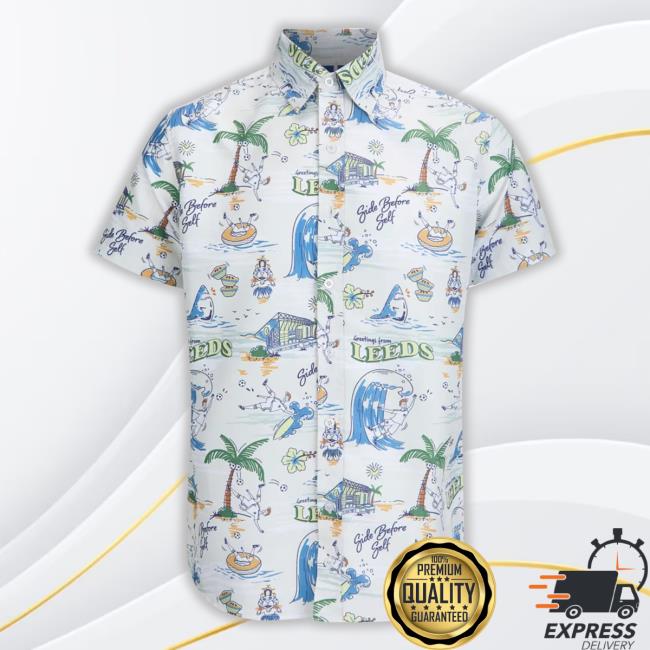 Leedsunited Shop Lufc Mens Tropical Hawaiian Sweatshirt