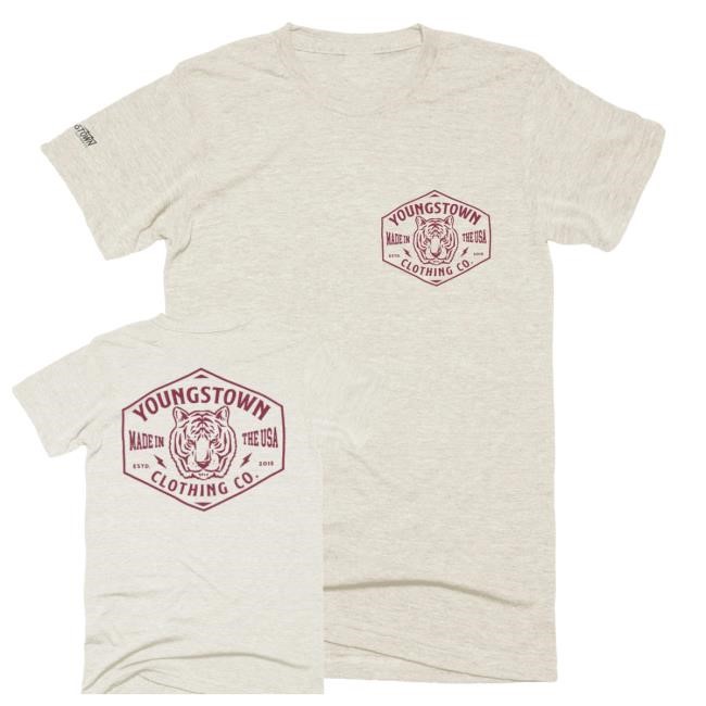 Youngstown Clothing Co Merch Tiger Badge t-shirt, hoodie, tank top, sweater and long sleeve t-shirt