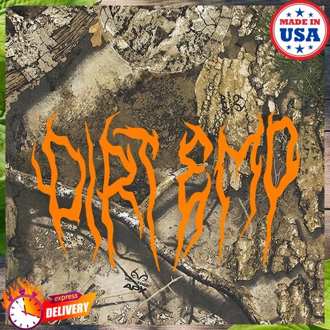 Ruston Kelly Merch Dirt Emo Camo Shirt