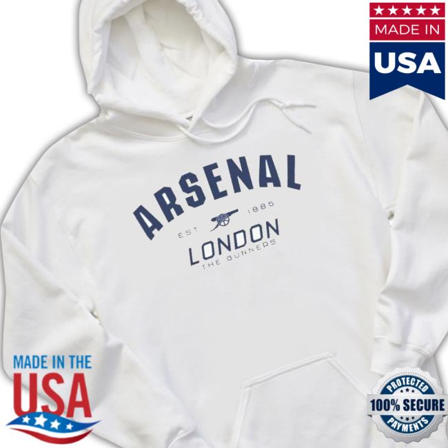 Arsenal Since 1886 White Gunners Shirt