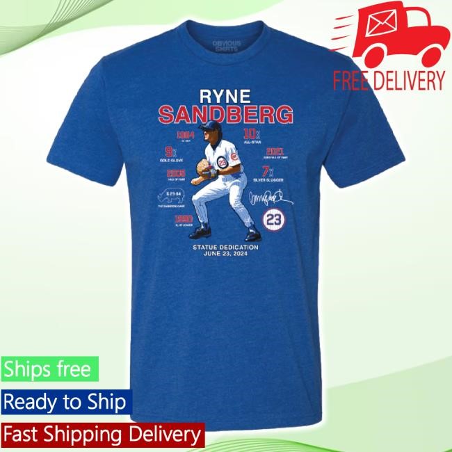 Trending Ryne Sandberg Statue New Shirt Obviousshirts Shop Merch Store