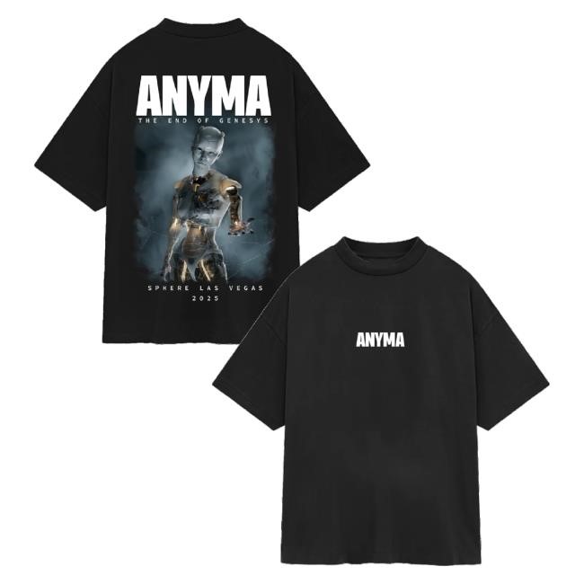 Anyma Merch End Of Genesys Tee Shirt