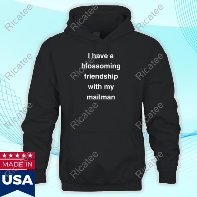 Official I Have A Blossoming Friendship With My Mailman Tee Gucci_Pineapple