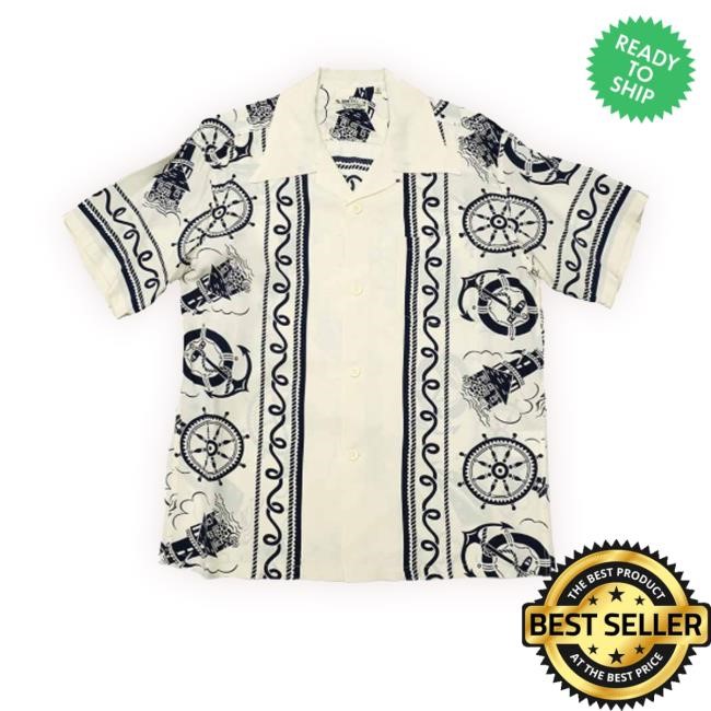 Official Sun Surf - S/S Rayon Hawaiian Shirt - Lovely Hula Hands Tee Shirt