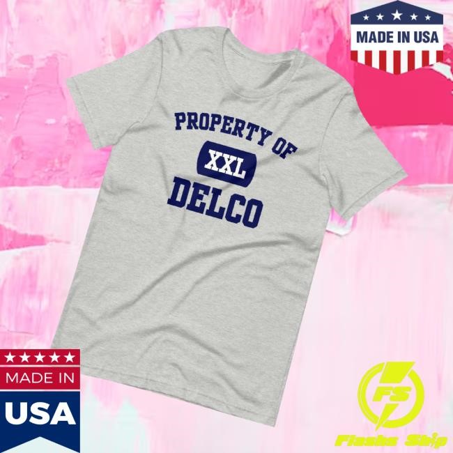 Official Phillygoat Merch Property Of Delco Unisex Sweatshirt