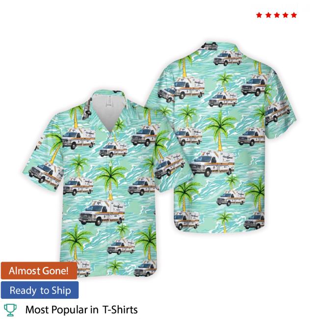 Pennsylvania Plymouth Community Ambulance Association Hawaiian Shirts